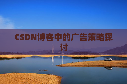 CSDN博客中的广告策略探讨